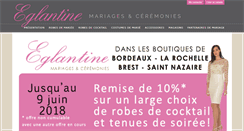 Desktop Screenshot of eglantine-mariages-ceremonies.com